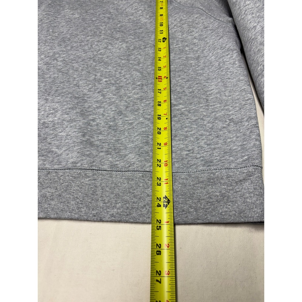 UGG Womens Grey Faux Fur Logo Raglan Sweatshirt Medium‎ 1123718 Heather Grey - Picture 5 of 7
